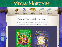 Tablet Screenshot of meganmorrison.net